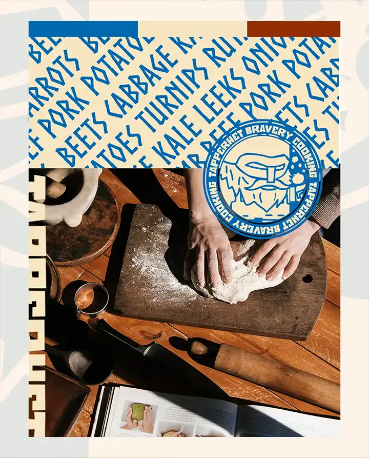 Tapperhet App brand identity cover